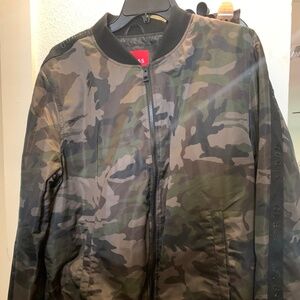 Guess Camo Bomber Jacket
